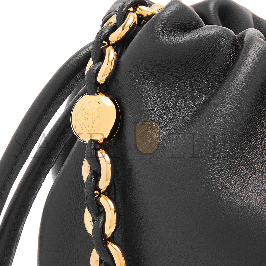 LOEWE FLAMENCO PURSE BUCKET IN MELLOW NAPPA LAMBSKIN 0011054673 (32*24*17cm)